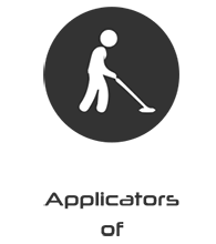 Retek applicator buttons grey